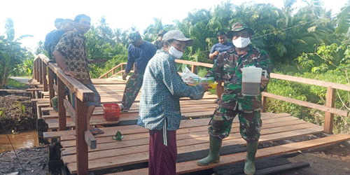 Kopi Panas yang Sejukkan Suasana TMMD ke-109