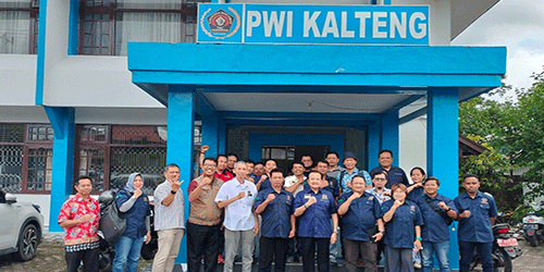 Teras Narang Ajak PWI Kalteng Dukung Program Ketahanan Pangan dan Peningkatan SDM