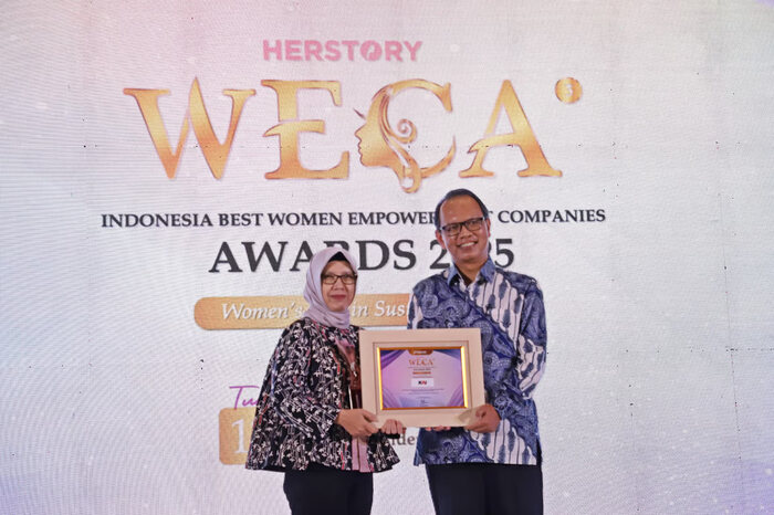 KAI Raih Penghargaan Best Woman Empowerment Company 2025 atas Komitmen dalam Perlindungan Hak Perempuan