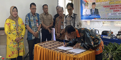Legislator Dapil IV Kawal Musrenbang Kecamatan Kapuas Hilir