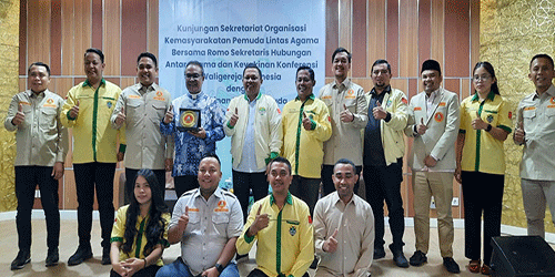 Ditemani Pengurus Pemuda Katolik, KWI Sambangi Organisasi Kepemudaan Lintas Agama, Ada Apa?