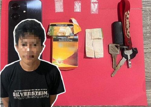 Masuk Jebakan Polisi, Dua Pengedar Sabu-sabu Ini Dicokok di Komplek Perkantoran Pemkab