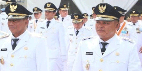 Presiden Prabowo Lantik  Heriyus-Rahmanto Jadi Bupati dan Wakil Bupati Murung Raya