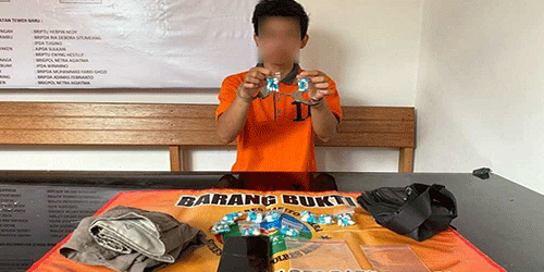 Satresnarkoba Polres Barito Utara Gagalkan Peredaran 100 Butir Ekstasi Berbentuk Kapsul