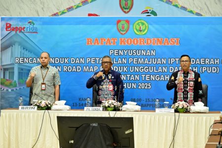Bapperida Kalteng Gelar Rakor RIPJPID serta Road Map PUD