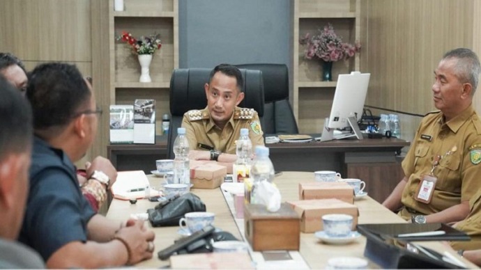 Palangka Raya dan Barito Timur Bahas Efisiensi Anggaran 2025