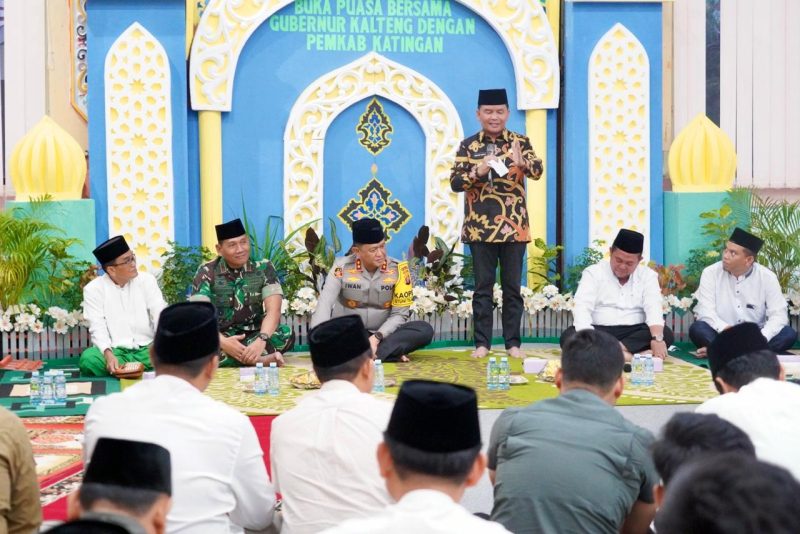 Gubernur Agustiar Sabran Buka Puasa Bersama Pemkab Katingan