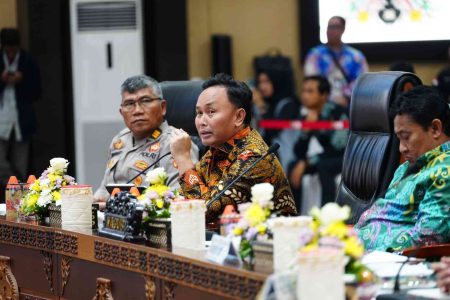 Gubernur Kalteng Pimpin Rakor Sikapi Bencana Banjir dan Tanah Longsor