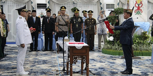 Gubernur Kalteng Lantik Indra Gunawan Menjadi Pj Bupati Barito Utara