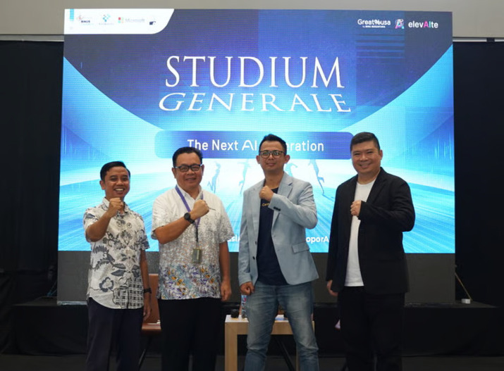 Siapkan Talenta Adaptif untuk Era Industri 4.0: BINUS University @Semarang dan Microsoft Dorong Literasi AI Lewat elevAIte Indonesia