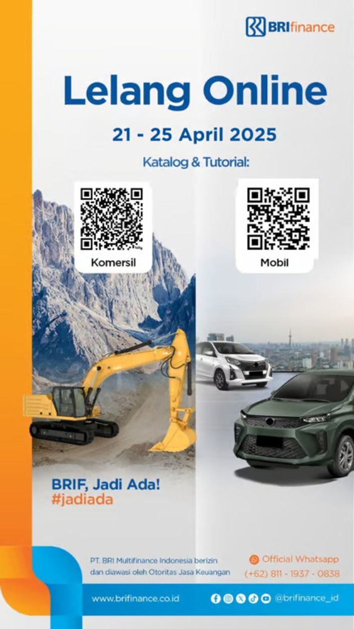 Lelang Online BRI Finance, Berikan Pengalaman Lelang Yang Mudah Untuk Masyarakat