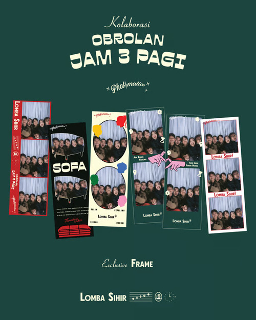 Gandeng Lomba Sihir untuk Kolaborasi, Photomatics Luncurkan Listening Booth dan Exclusive Frame