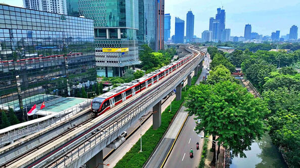 Hari Transportasi Nasional, LRT Jabodebek Pecahkan Rekor 103.582 Pengguna