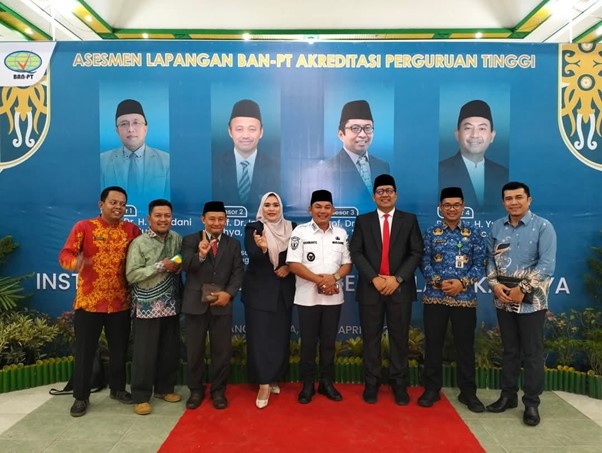 Wabup Rahmanto Hadiri Asemen Lapangan Akreditasi IAIN Palangka Raya