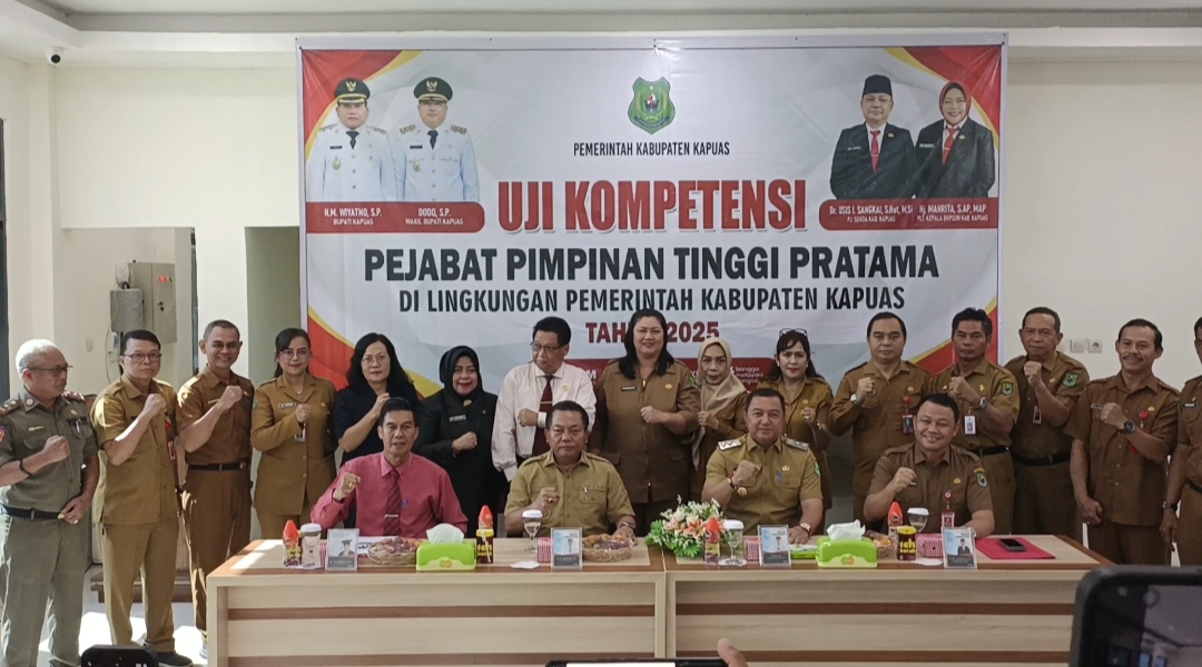 12 Pejabat Pemkab Kapuas Ikuti Uji Kompetensi