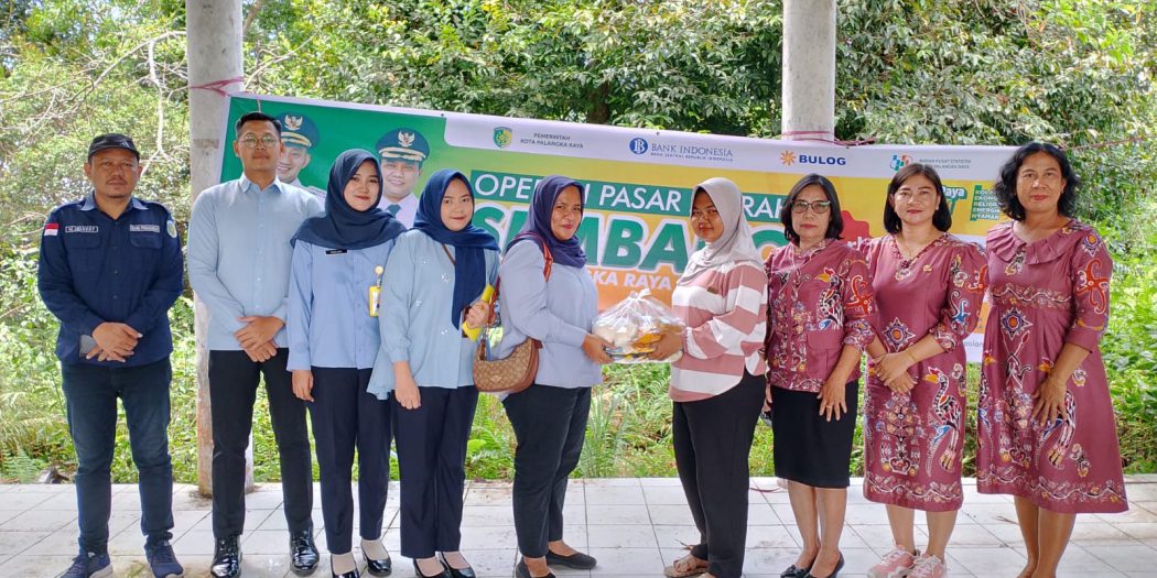 Kendalikan Inflasi Pemko Palangka Raya Gelar Pasar Murah di Tanjung Pinang