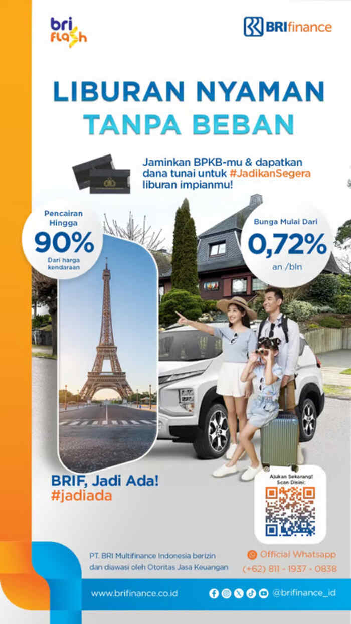 Jelang Libur Panjang, BRI Finance Tawarkan Solusi Finansial Cerdas