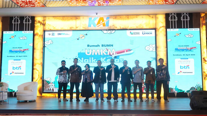 KAI Daop 8 Surabaya Dukung Pelatihan “UMKM Naik Kelas” Kementerian BUMN untuk Dorong Ekonomi Inklusif dan Berkelanjutan