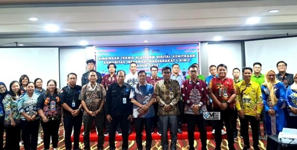 Diskominfo SP Murung Raya Ikuti Bimtek Platform Digital di Palangka Raya