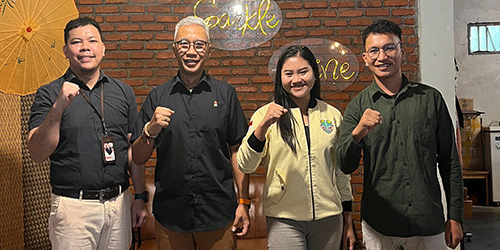 Diskusi Santai bersama Pemuda Katolik Komcab Palangka Raya, Stephanus: Kami Siap Fasilitasi Pelatihan Pasar Modal