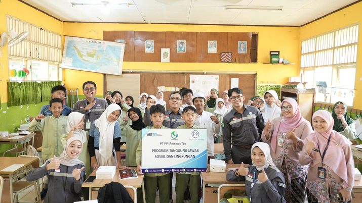 PTPP Rayakan Hardiknas 2025 dengan “Bekal PPintar”, Dukung Gizi Anak Sekolah di Daerah 2025