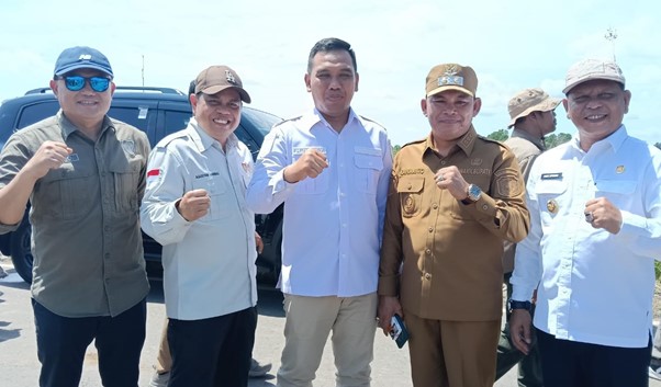 Wabup Murung Raya Hadiri Panen Raya Padi Nasional di Pulang Pisau