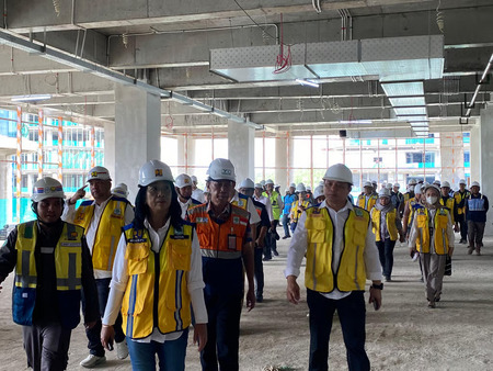 PTPP Percepat Pembangunan Gedung Wing 2 Kementerian PUPR di IKN