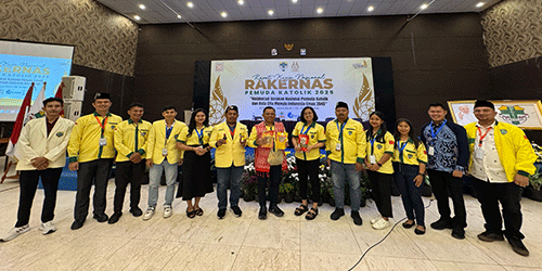 Hadir di Rakernas bersama Pastor Moderator, Dorothea Jasi: Keterlibatan Imam Setiap Langkah Pemuda Katolik Penting