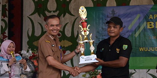 Berkat Ternak Kambing, Kelurahan Taniran Juara 1 Bina Desa Award Barito Timur
