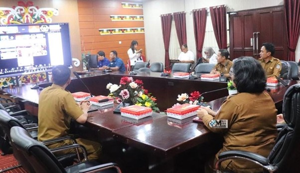 Sekda Murung Raya Ikuti Entry Meeting dengan TIM BPK RI