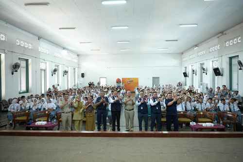 WSBP Belajar Beton Goes To School Hadir Kembali, Ajarkan Inovasi Beton Ramah Lingkungan ke Siswa-Siswi Teknik Konstruksi SMKN 1 Jakarta