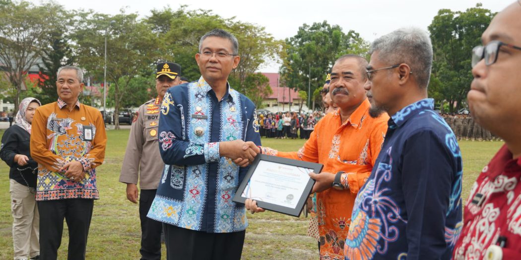 Prestasi Awal Tahun, Palangka Raya Raih Penghargaan Layanan Publik Tertinggi se-Kalteng