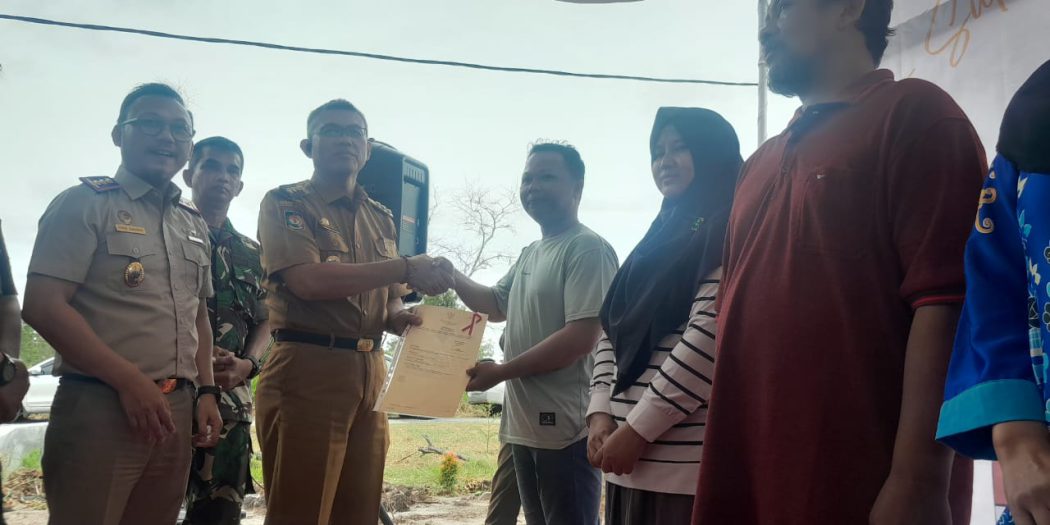 Pj Wali Kota: Sertifikat Tanah Adalah Langkah Awal Menuju Ekonomi Mandiri