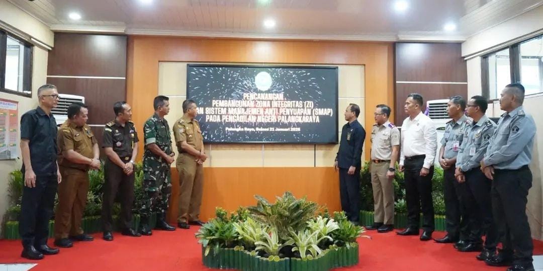 Dorong Layanan Bebas Korupsi, PN Palangka Raya Terapkan Zona Integritas dan SMAP