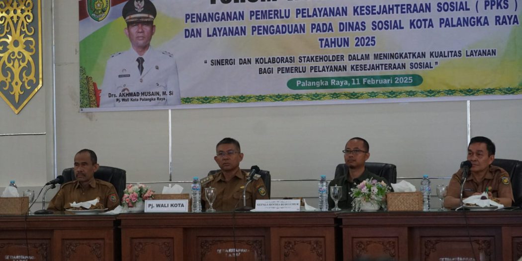 Tingkatkan Layanan Sosial, Pemko Palangka Raya Gelar Forum Konsultasi Publik