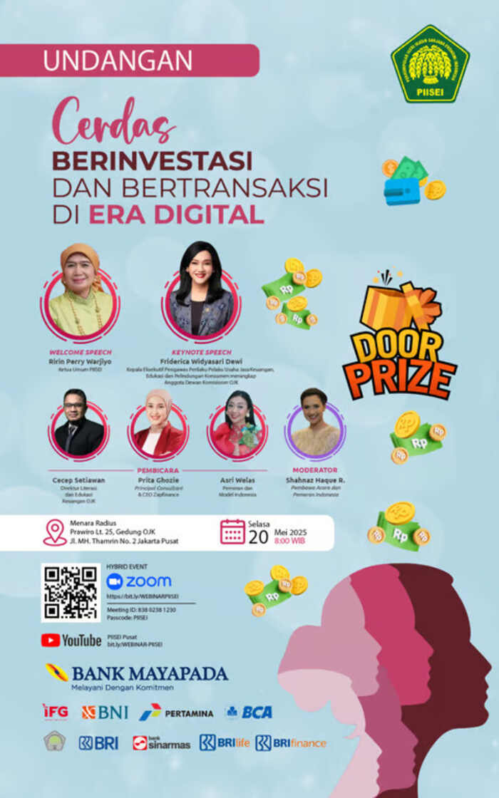 Wujudkan Melek Finansial Digital Bagi Perempuan, BRI Finance Dukung Program Literasi Bersama PIISEI