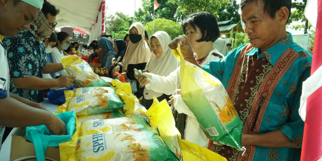 Sambut Ramadan, Pemkot Palangka Raya Gelar Pasar Pangan Murah di Panarung