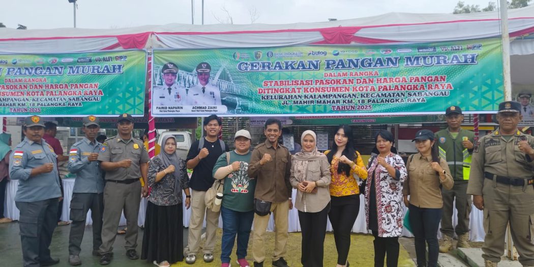 Pemko Palangka Raya Gelar GPM di Kalampangan, Tekan Inflasi dan Permudah Akses Pangan Murah