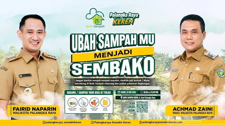 DLH Palangka Raya Gencarkan Program Inovatif “Ubah Sampahmu Jadi Sembako”