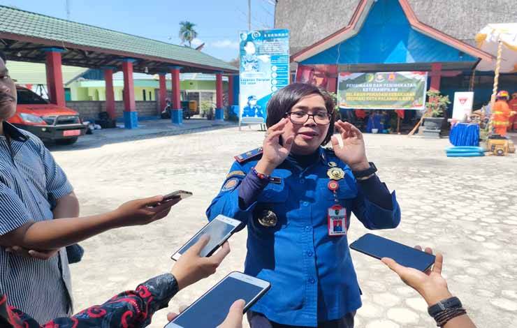 DPKP Palangka Raya Perkuat Mental dan Kinerja Petugas Pemadam