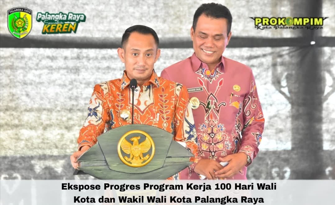 100 Hari Kepemimpinan, Wali Kota Palangka Raya Paparkan Capaian Awal