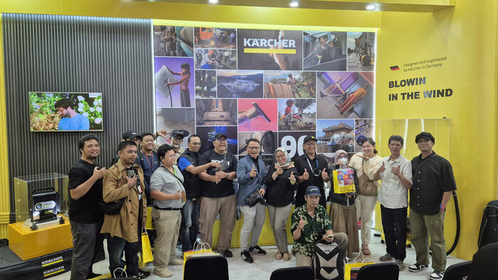 Karcher Hadirkan Pressure Washer K Silent Limited Edition Warna Hitam di Jakarta Fair, Rayakan 90 Tahun Perjalanan Inovasi Kebersihan di Dunia