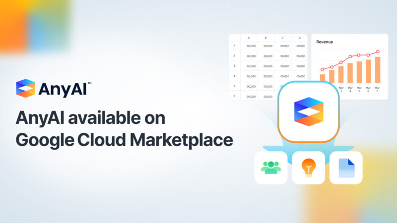 AnyAI milik AnyMind Group kini tersedia di Google Cloud Marketplace