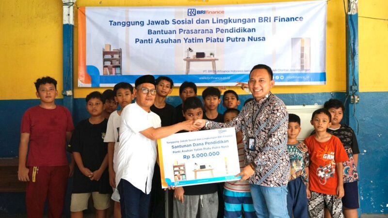 BRI Finance Kembali Tunjukkan Komitmen Di Dunia Pendidikan Melalui Pemberian Fasilitas Pendidikan di Yayasan Putra Nusa