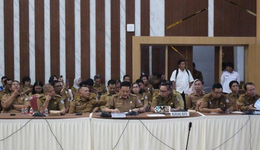 Pemkab Murung Raya Ikuti P-RKPD di Bapperida Kalteng