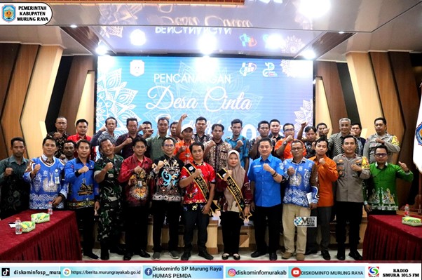 Bapperida Murung Raya bersama BPS Canangkan Desa Muara Untu sebagai Desa Cantik