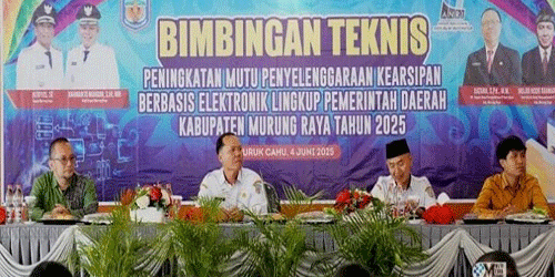 Pemkab Murung Raya Gelar Bimtek Peningkatan Mutu Penyelenggaraan Kearsipan Berbasis Elektronik