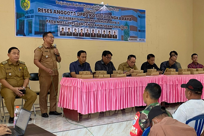 Reses Dapil II: Infrastruktur dan Taman Jadi Sorotan Warga Palangka Raya