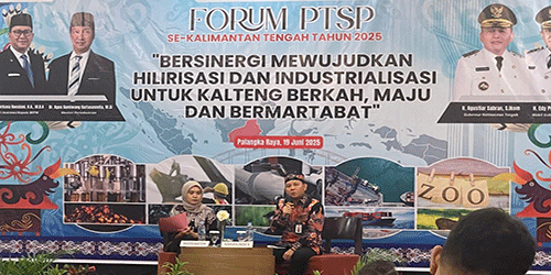 Forum PTSP, Sutoyo: Mendukung Program Gubernur dan Wakil Gubernur Kalteng Tingkatkan PAD