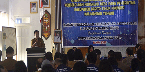 Kuatkan Tata Kelola Keuangan Desa, Pemkab Barito Timur  Gandeng UPR